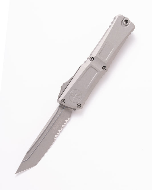 COMBAT TROODON GEN III T/E PART SERRATE CERAKOTE TITANIUM GRAY (1144-2CTG)