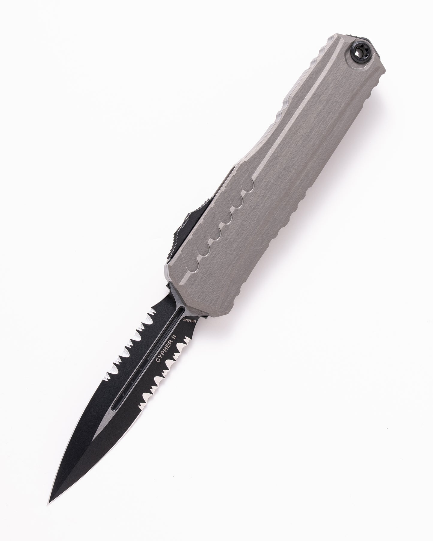 CYPHER II D/E BLACK PART SERRATE NATURAL CLEAR (1242-2NC)