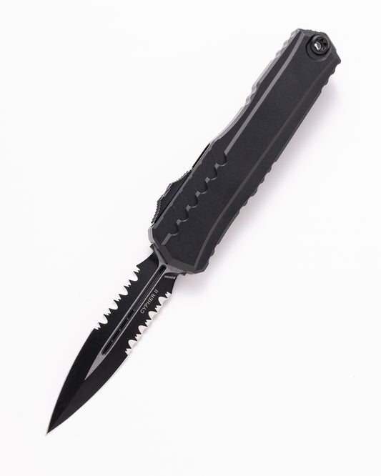 CYPHER II D/E BLACK PART SERRATE BLACK (1242-2T)