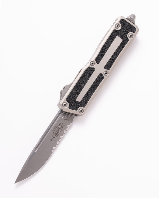 Scarab® II S/E Gen III Natural Clear Apocalyptic® Partial Serrated (1278-11APNC)