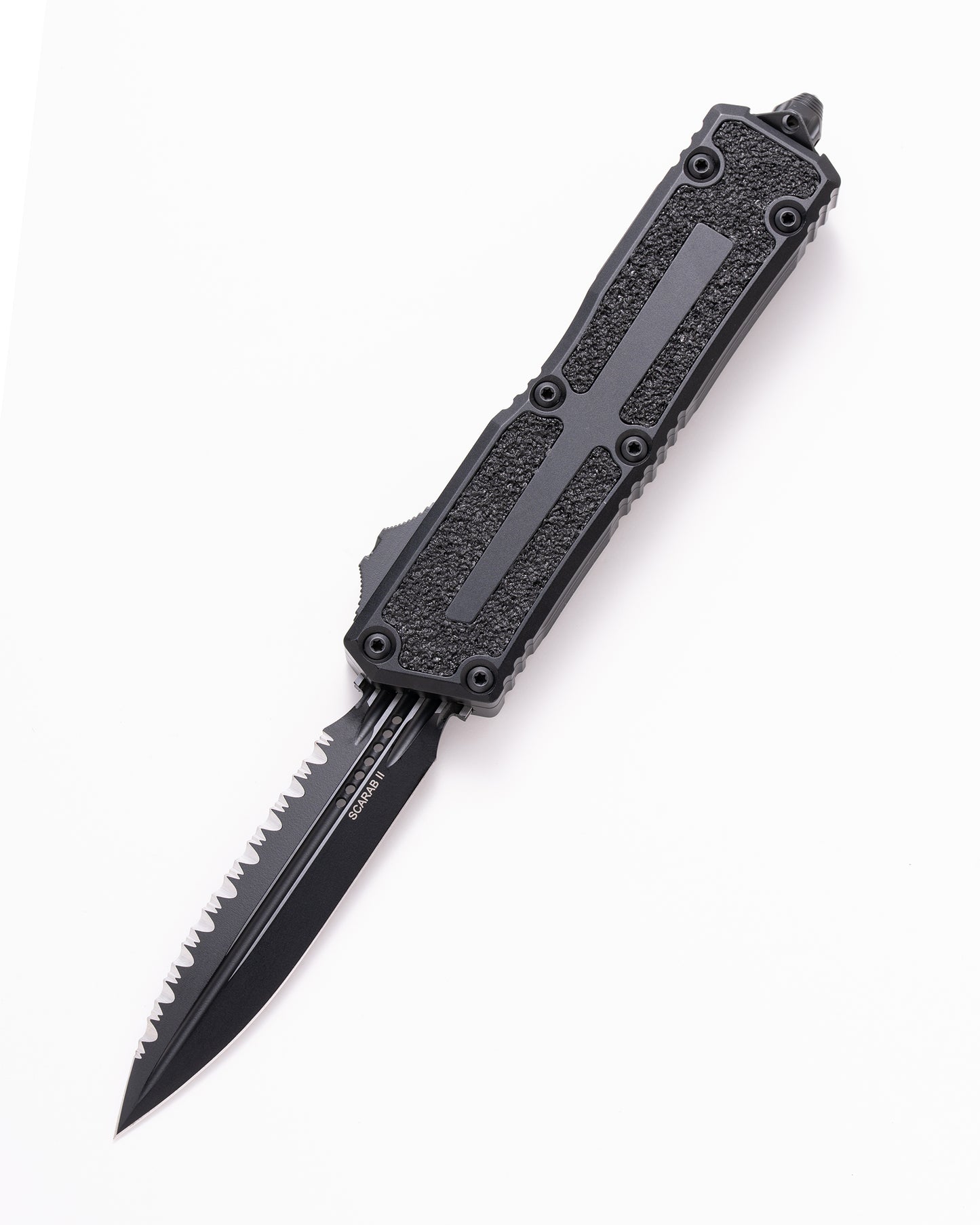 SCARAB II GEN III D/E BLACK FULL SERRATE TACTICAL (1280-3T)
