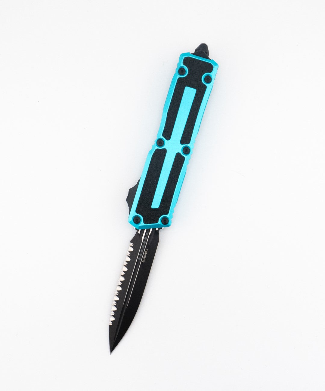 SCARAB II GEN III D/E BLACK FULL SERR TURQUOISE (1280-3TQ) FACTORY SECOND