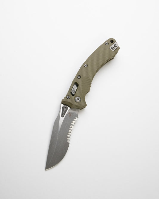 AMPHIBIAN RAM-LOK APOC PART SERR FLUTED OD GREEN G10 (137RL-11APFLGTOD)