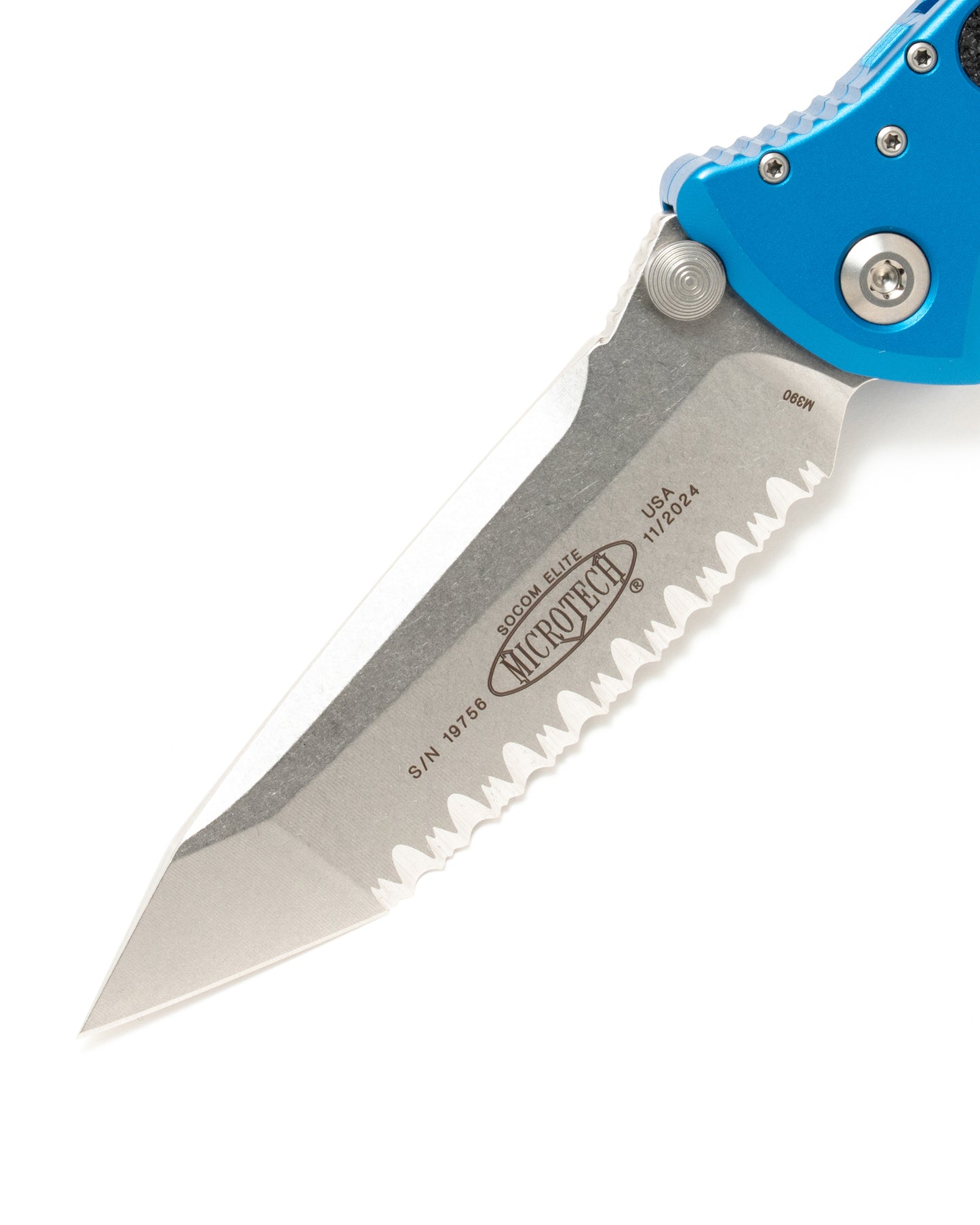 SOCOM ELITE STONEWASH FULL SERRATE BLUE (161-12BL) FACTORY SECOND
