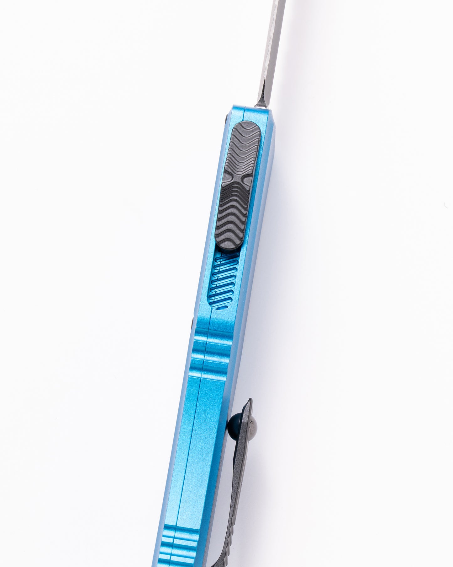 HERA II MINI D/E  BLACK PART SERRATE BLUE (1702M-2BL)