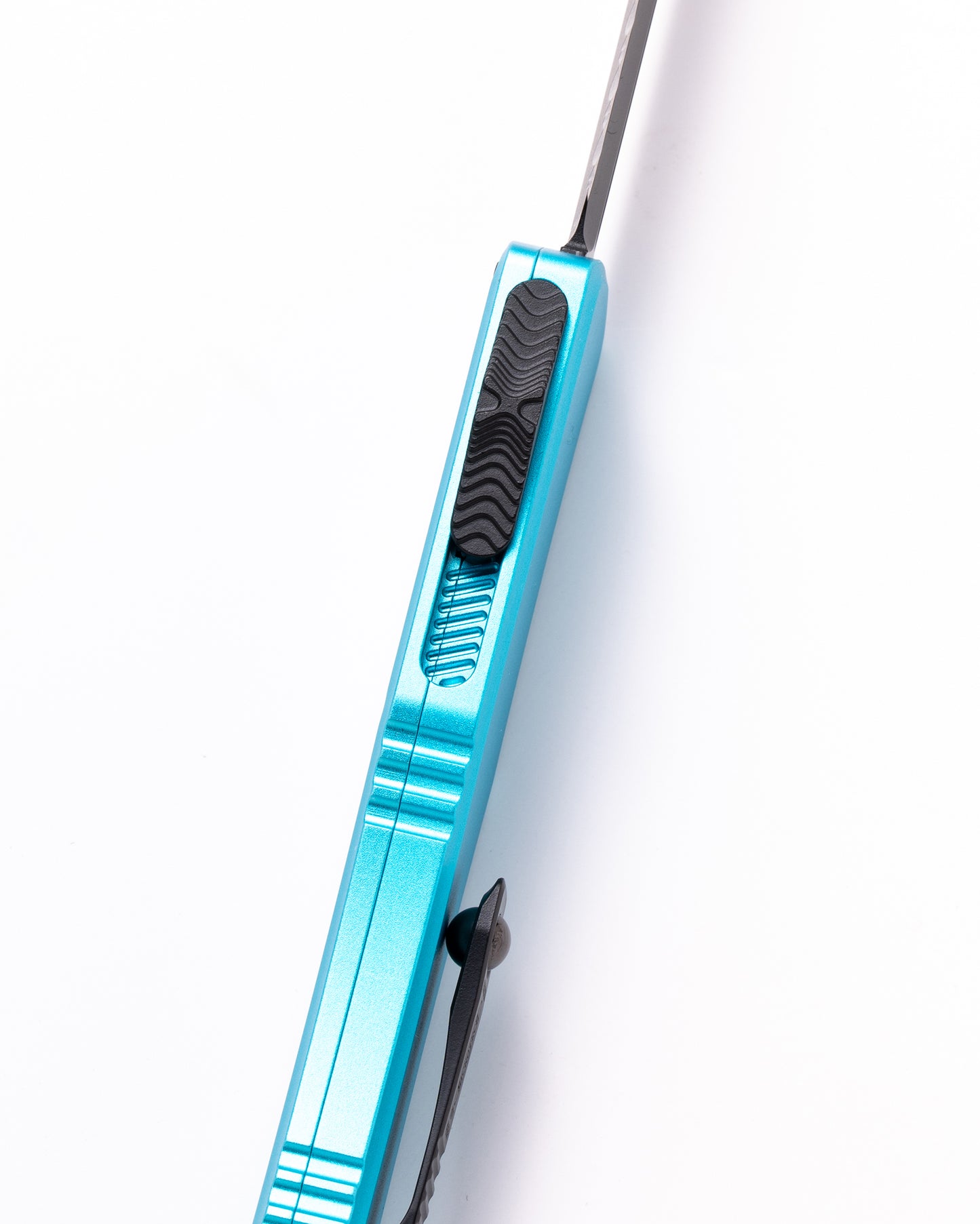 HERA II MINI D/E BLACK FULL SERRATE TURQUOISE (1702M-3TQ)