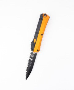 GLYKON BAYONET BLACK PART SERRATE ORANGE (184-2OR)