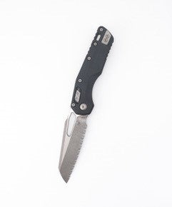 MSI S/E APOCALYPTIC FULL SERRATE FLUTED G-10 BLACK (210-12APFLGTBK)