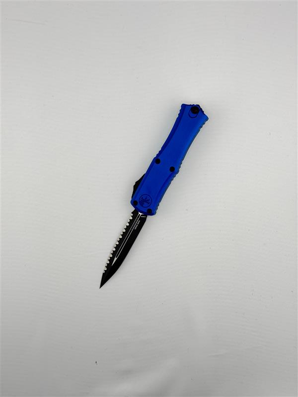 HERA II MINI D/E BLACK FULL SERRATE BLUE (1702M-3BL) FACTORY SECOND