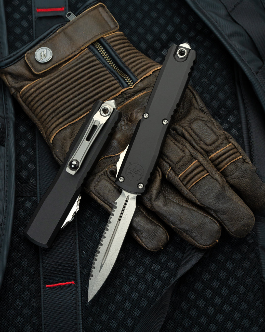 NEW Ultratech® ZBP™ D/E Stonewash Full Serrate (1122-12)